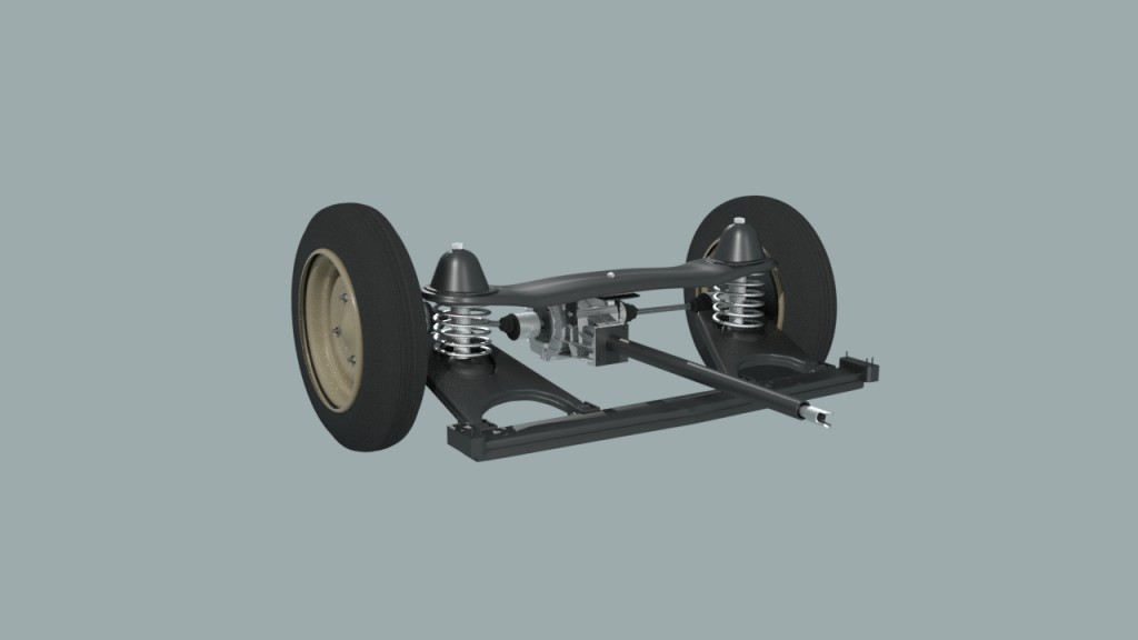 Car rear axle preview image 1